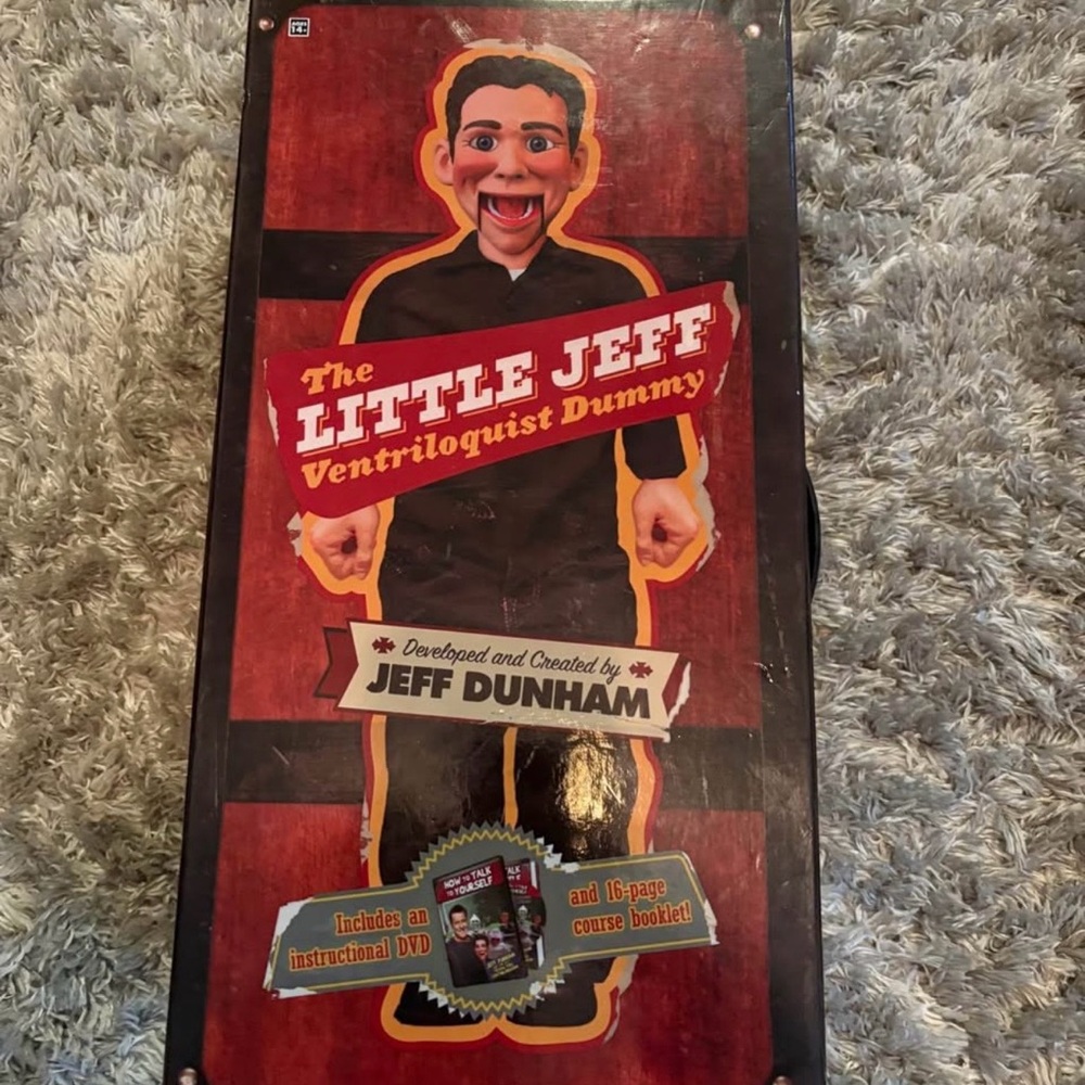 Dunham Little Jeff Ventriloquist Dummy Costume - Red and Black